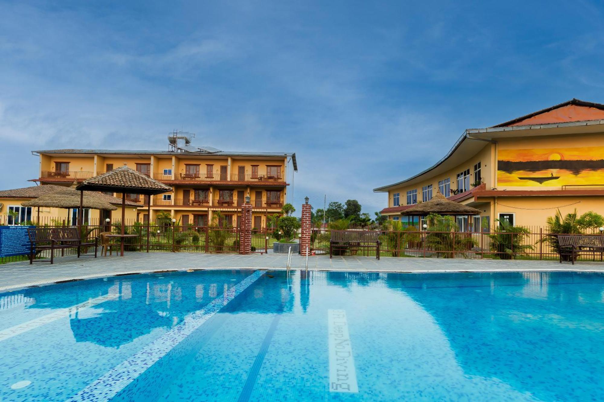 Sisai Park Village Chitwan Dış mekan fotoğraf